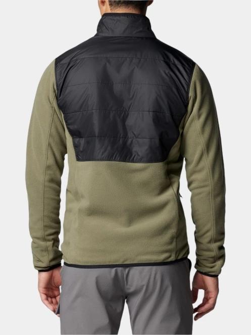 Columbia Basin Butte Full Zip Fleece II férfi polár pulóver zöld színben 4