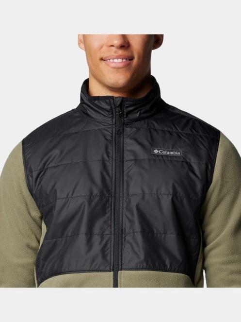 Columbia Basin Butte Full Zip Fleece II férfi polár pulóver zöld színben 7