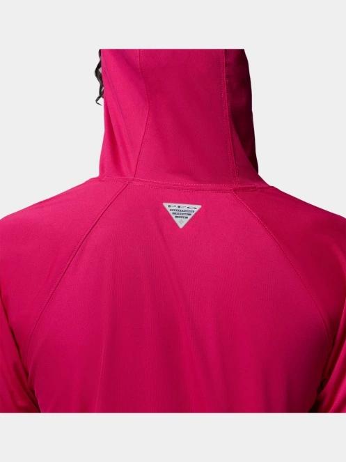 Columbia Tidal Tee II Hoodie női hosszú ujjú sport póló magenta színben 7