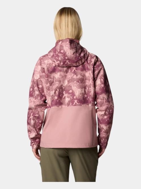 Columbia Hikebound Printed Jacket női esőkabát rózsaszín színben 4