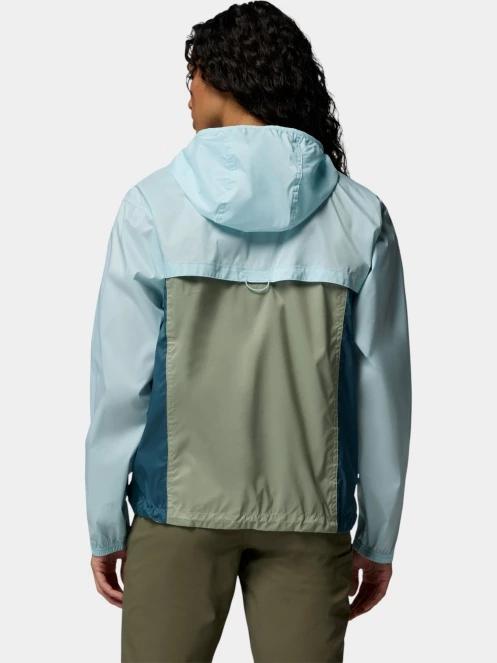 Columbia Crested Canyon Windbreaker női széldzseki világoskék színben 4