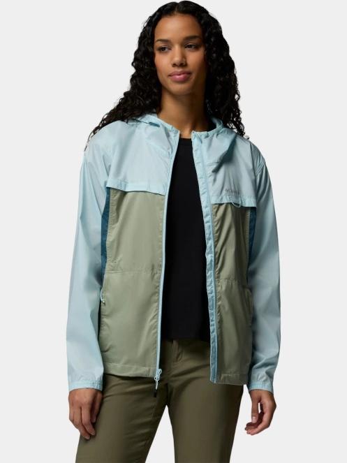 Columbia Crested Canyon Windbreaker női széldzseki világoskék színben 6