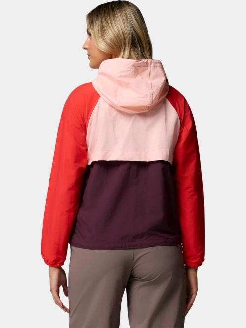Columbia Spire Valley Windbreaker női széldzseki rózsaszín színben 4