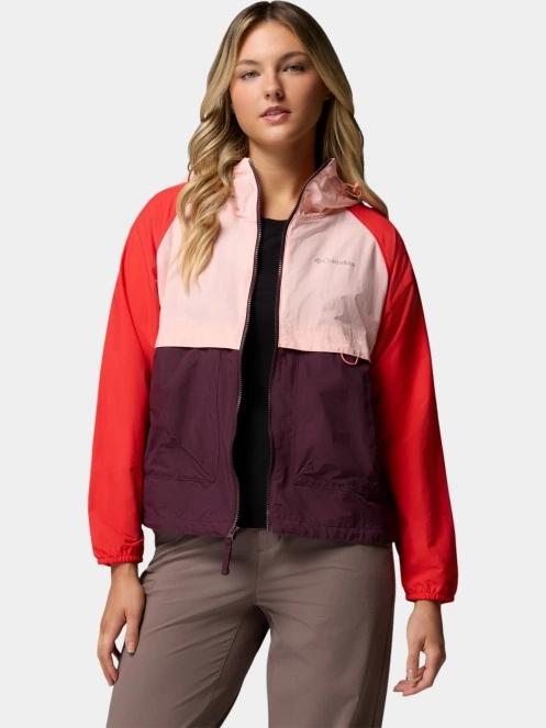 Columbia Spire Valley Windbreaker női széldzseki rózsaszín színben 8