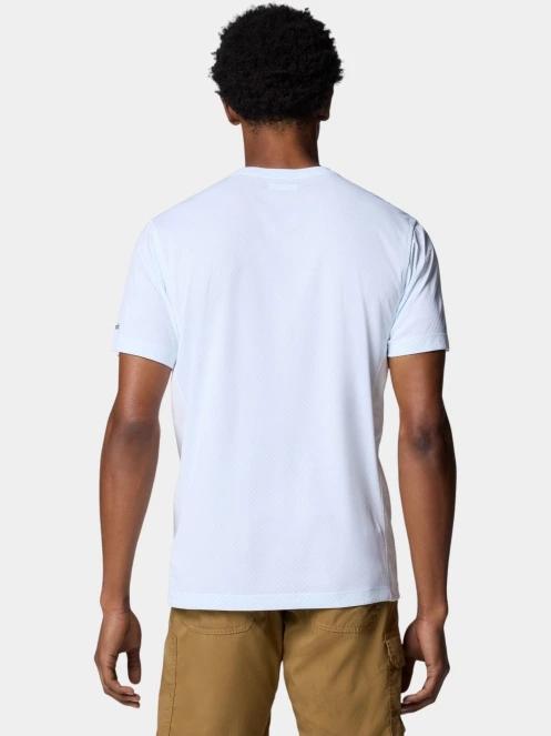 Columbia Zero Rules Light Short Sleeve Graphic Crew férfi rövid ujjú sport póló fehér színben 4