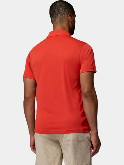 Columbia Zero Rules Light Polo férfi galléros sport póló piros színben 4