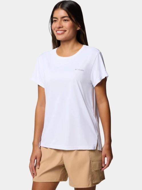 Columbia Bluevista Hill Short Sleeve Crew női rövid ujjú sport póló fehér színben 3