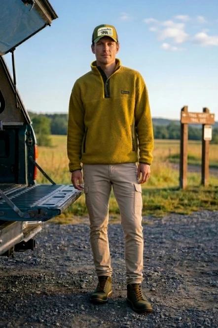 Columbia Tech Trail Utility Pant férfi túranadrág homok színben 9