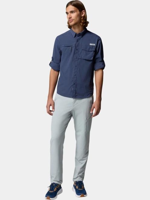 Columbia Wild Cast Long Sleeve Shirt férfi hosszú ujjú ing sötétkék színben 5