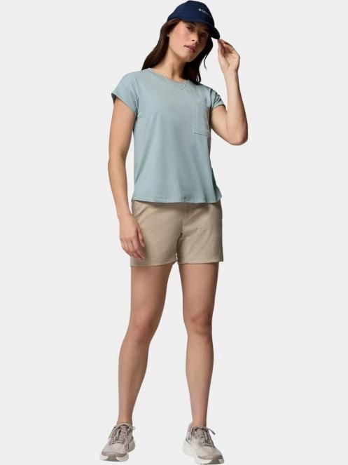 Columbia Leslie Falls Short II női rövidnadrág homok színben 5