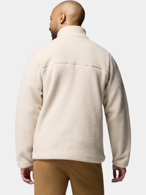 Columbia Juniper Peak Full Zip Fleece férfi polár pulóver homok színben 4