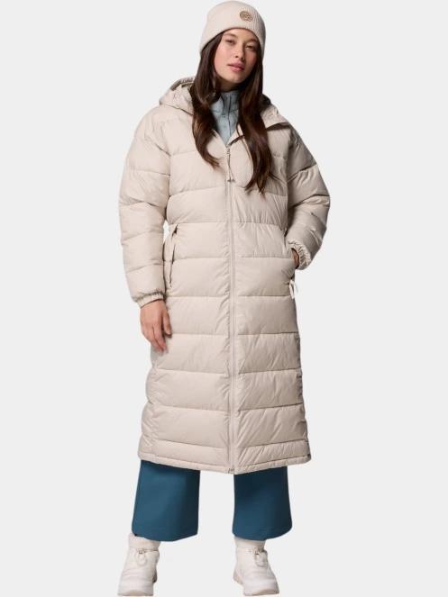 Columbia Pike Lake  III Long Jacket női télikabát homok színben 2