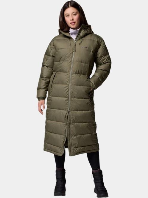 Columbia Pike Lake  III Long Jacket női télikabát zöld színben 5
