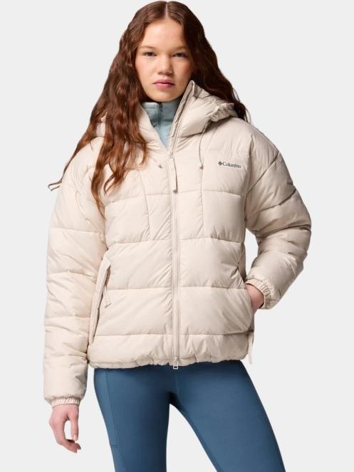 Columbia Pike Lake III Hooded Jacket női télikabát homok színben 2