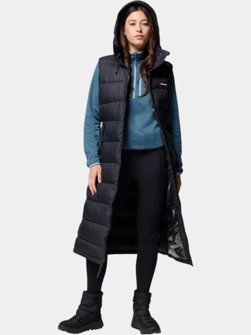 Columbia Pike Lake II Long Vest női mellény fekete színben 6