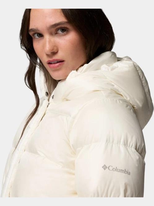 Columbia Amaze Puff Hooded Jacket női pehelykabát homok színben 12