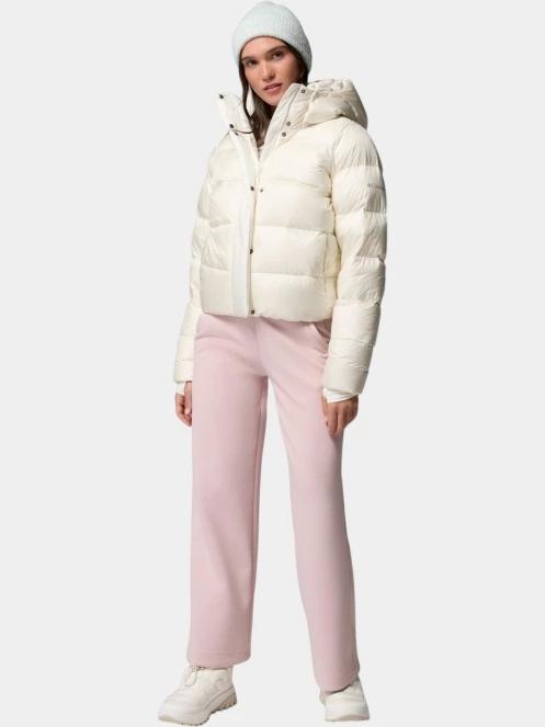 Columbia Amaze Puff Hooded Jacket női pehelykabát homok színben 5