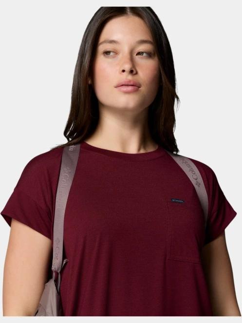 Columbia Amaze Puff Hooded Jacket női pehelykabát barna színben 11