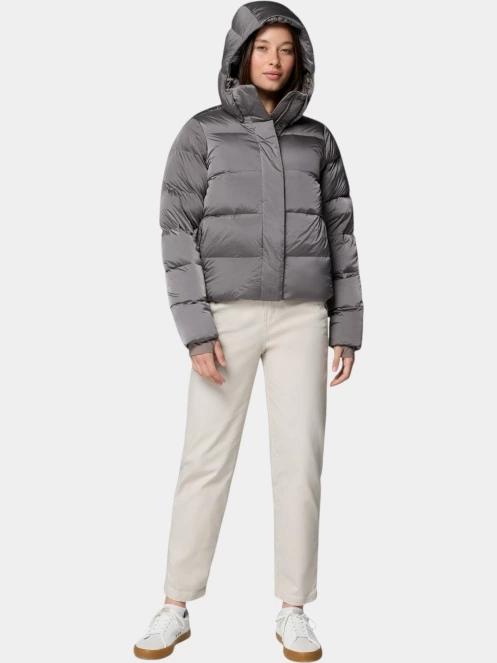 Columbia Amaze Puff Hooded Jacket női pehelykabát barna színben 5