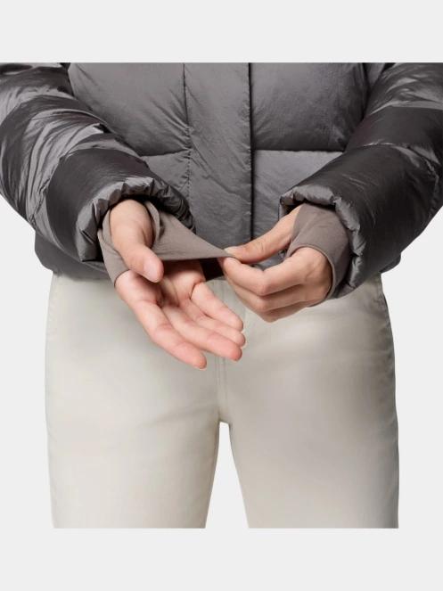 Columbia Amaze Puff Hooded Jacket női pehelykabát barna színben 7