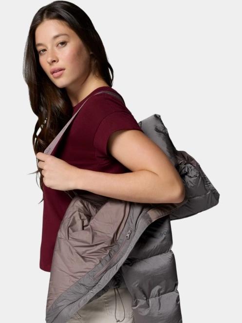 Columbia Amaze Puff Hooded Jacket női pehelykabát barna színben 10
