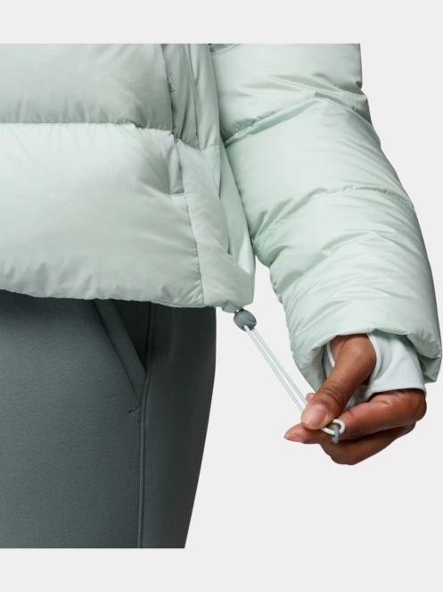 Columbia Amaze Puff Hooded Jacket női pehelykabát világoszöld színben 9