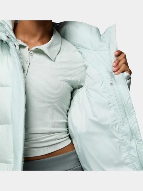 Columbia Amaze Puff Hooded Jacket női pehelykabát világoszöld színben 10