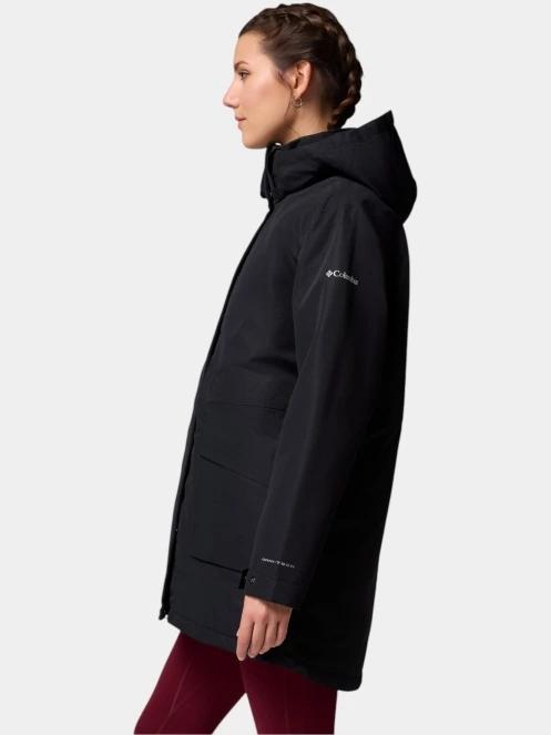 Columbia Pulaski Parka női télikabát fekete színben 3