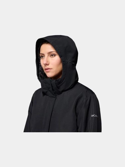 Columbia Pulaski Parka női télikabát fekete színben 9