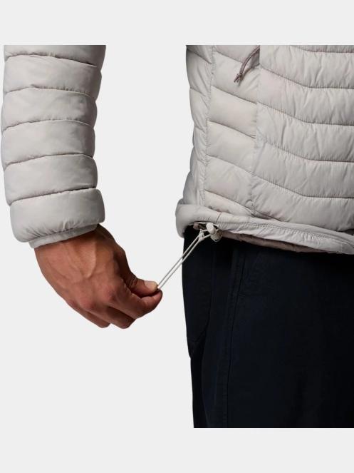 Columbia Powder Pass Hooded Jacket férfi steppelt átmeneti kabát szürke színben 9