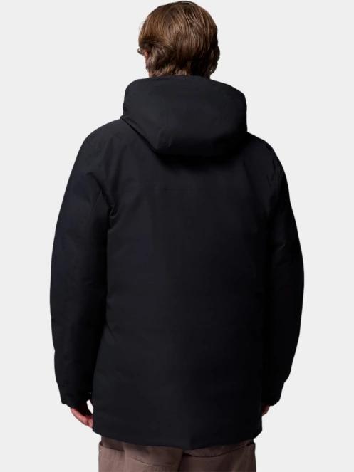 Columbia Street Heights Parka férfi télikabát fekete színben 4