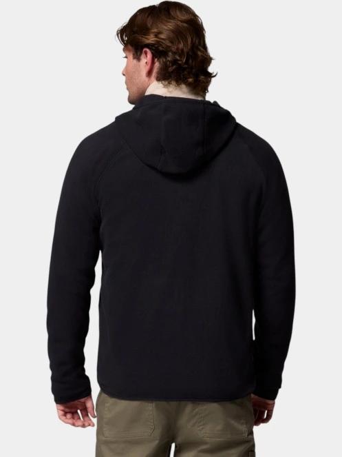 Columbia Fast Trek Overlay Hooded Full Zip férfi polár pulóver fekete színben 4