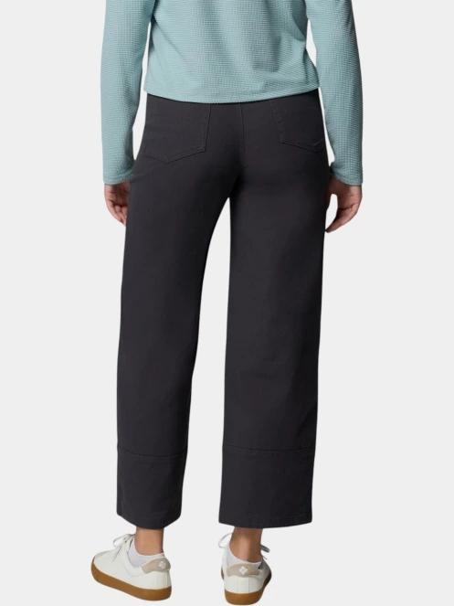 Columbia ROC Wide Leg Pant női hosszú nadrág fekete színben 4