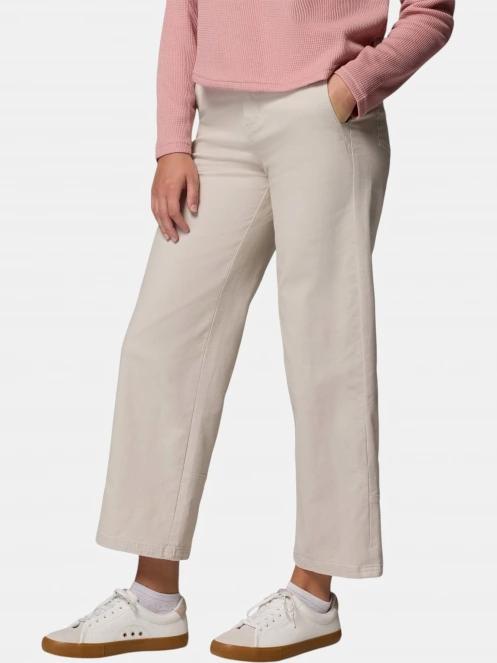 Columbia ROC Wide Leg Pant női hosszú nadrág homok színben 3