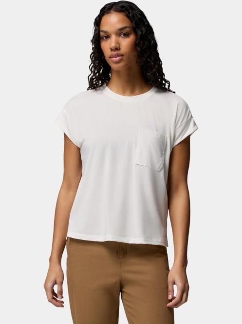 Columbia Daniela Falls Short Sleeve Shirt női rövid ujjú póló fehér színben 2