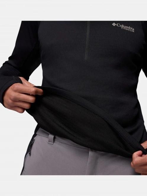 Columbia DriVenture Half Zip férfi polár pulóver fekete színben 8