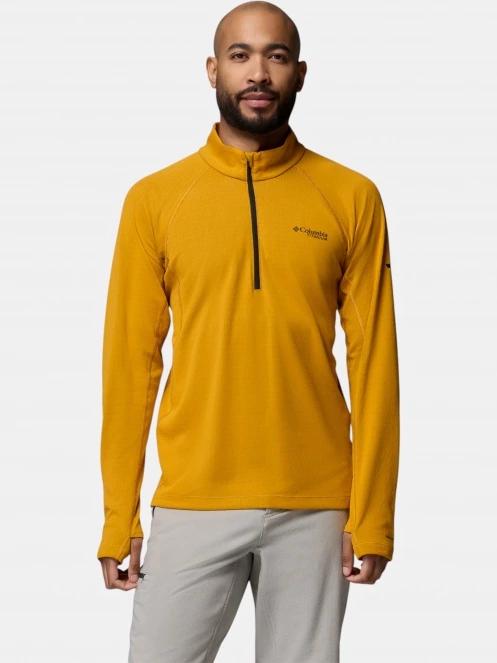 Columbia DriVenture Half Zip férfi polár pulóver narancssárga színben 2