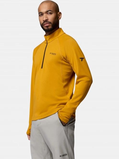 Columbia DriVenture Half Zip férfi polár pulóver narancssárga színben 3