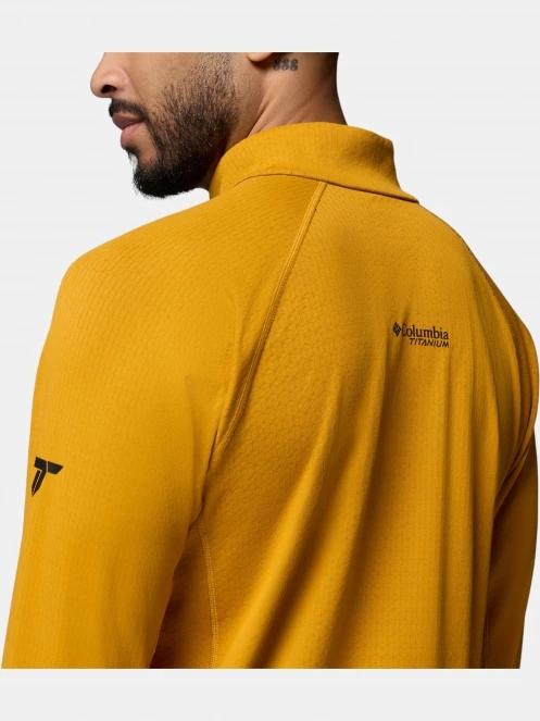 Columbia DriVenture Half Zip férfi polár pulóver narancssárga színben 7