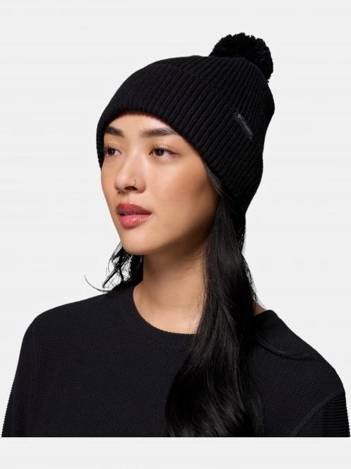 Columbia Polar Powder III Beanie bojtos sapka fekete színben 4