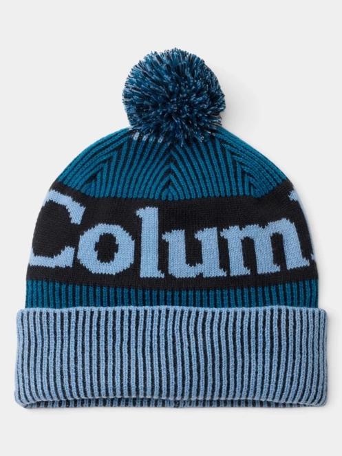 Columbia Polar Powder III Beanie bojtos sapka kék színben 2