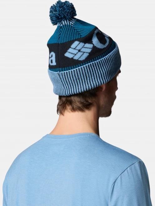 Columbia Polar Powder III Beanie bojtos sapka kék színben 8