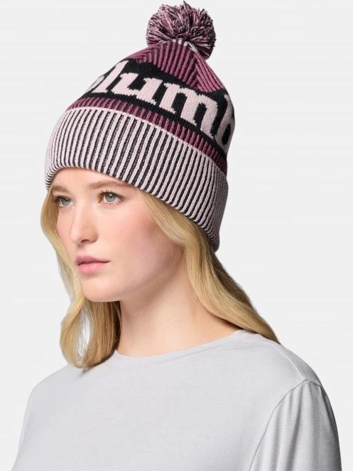 Columbia Polar Powder III Beanie bojtos sapka rózsaszín színben 5