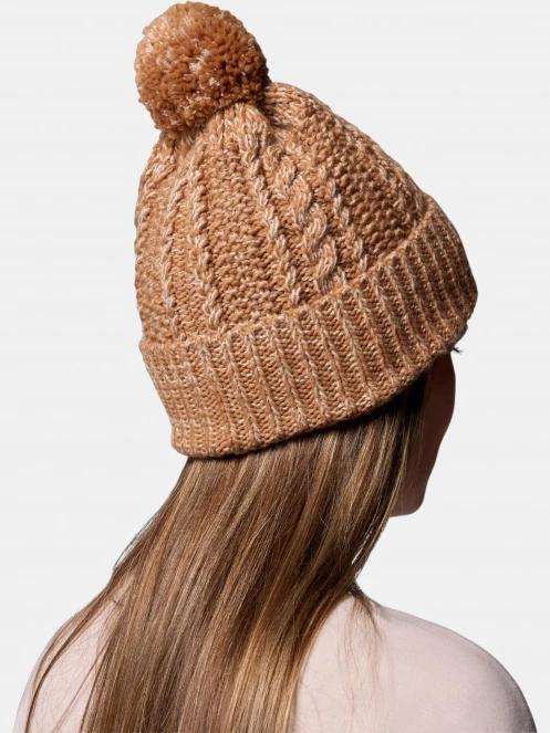 Columbia Cozy Ridge Beanie bojtos sapka barna színben 5