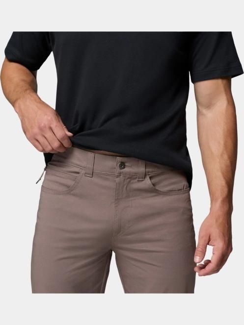 Columbia Roc 5 Pocket Pant férfi hosszú nadrág barna színben 6