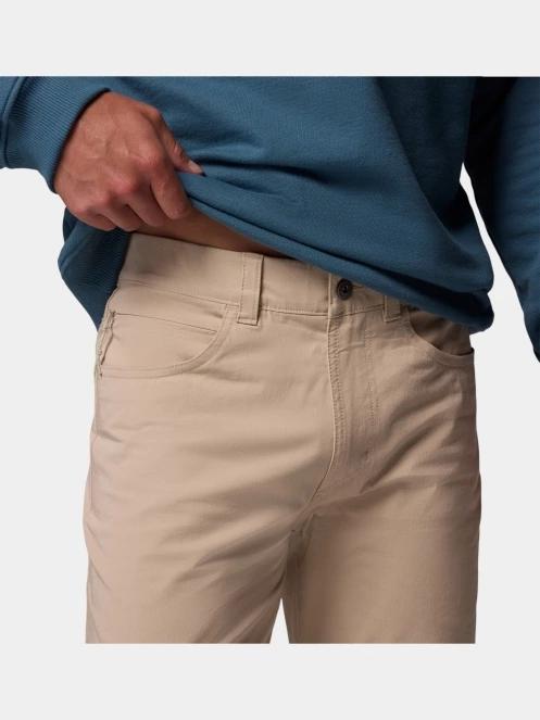 Columbia Roc 5 Pocket Pant férfi hosszú nadrág homok színben 11