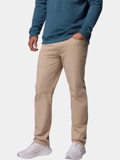 Columbia Roc 5 Pocket Pant férfi hosszú nadrág homok színben 3
