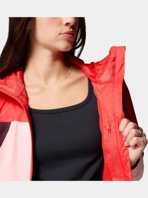 Columbia Inner Limits IV Jacket női esőkabát piros színben 9