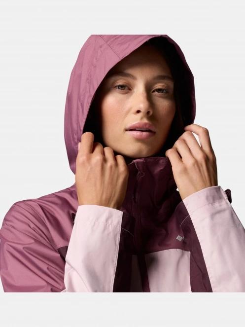 Columbia Inner Limits IV Jacket női esőkabát rózsaszín színben 8