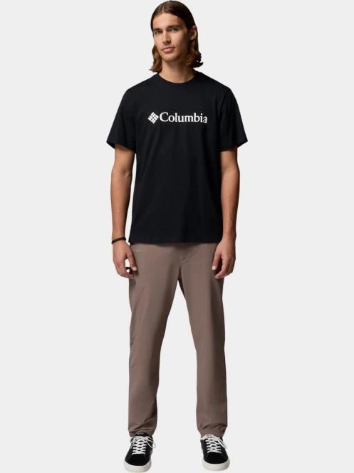 Columbia CSC Basic Logo Tee férfi rövid ujjú póló fekete színben 5